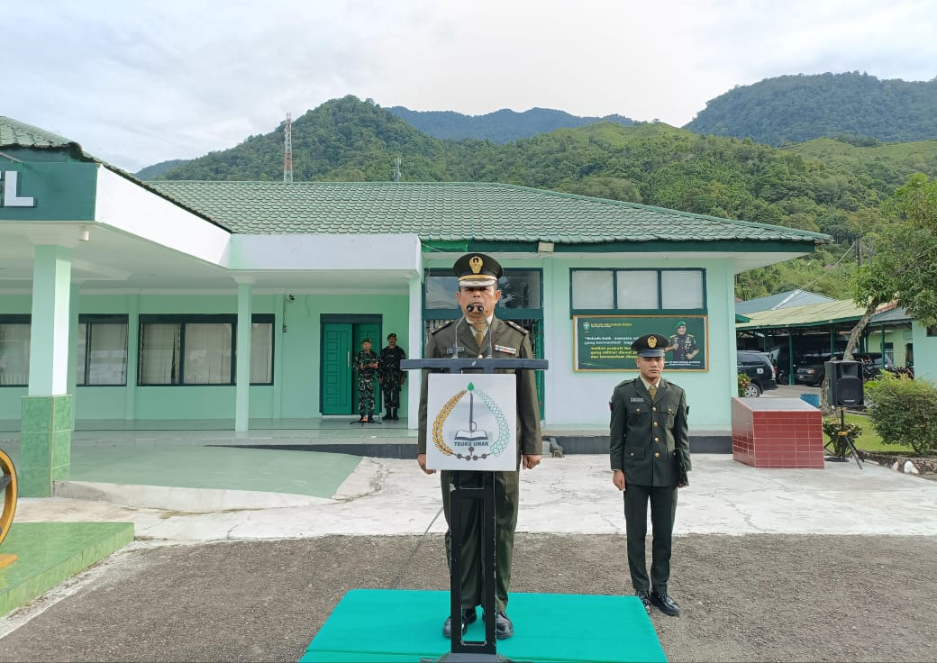 Kodim 0107/Aceh Selata Gelar Upacara Hari Bela Negara, Tumbuhkan Semangat Patriotisme