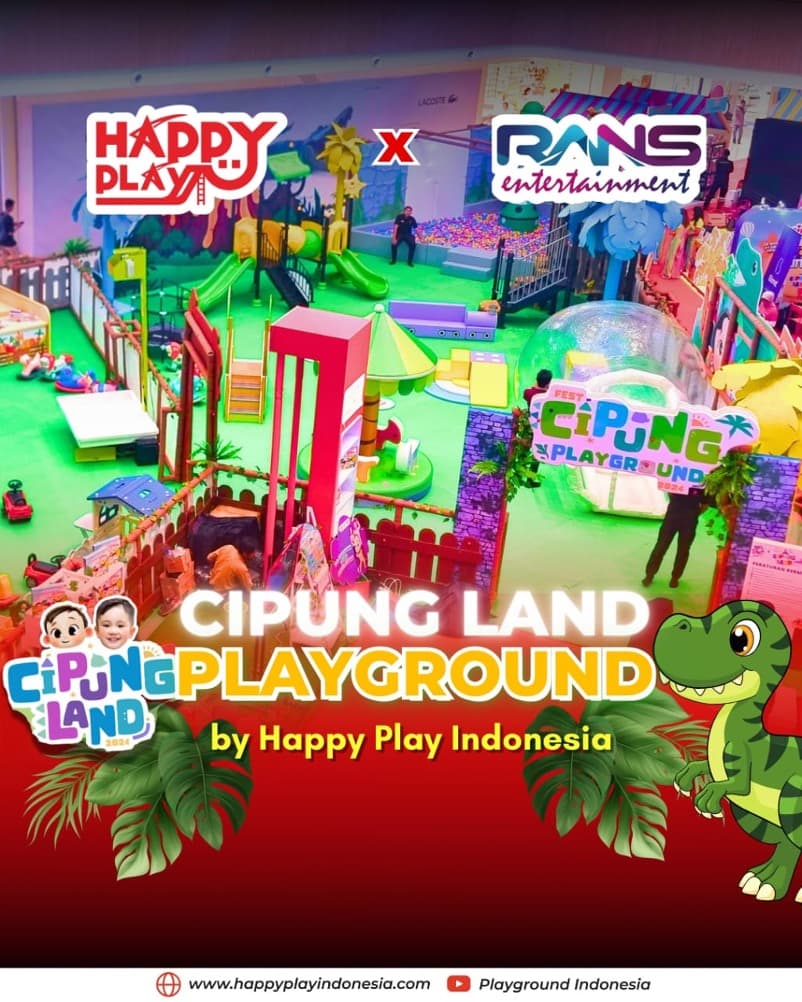 Happy Play Indonesia Ciptakan Keajaiban di Cipung Land Festival dengan Playground Unik di Atrium Mall dan Peluncuran Buku Ajaib Cipung