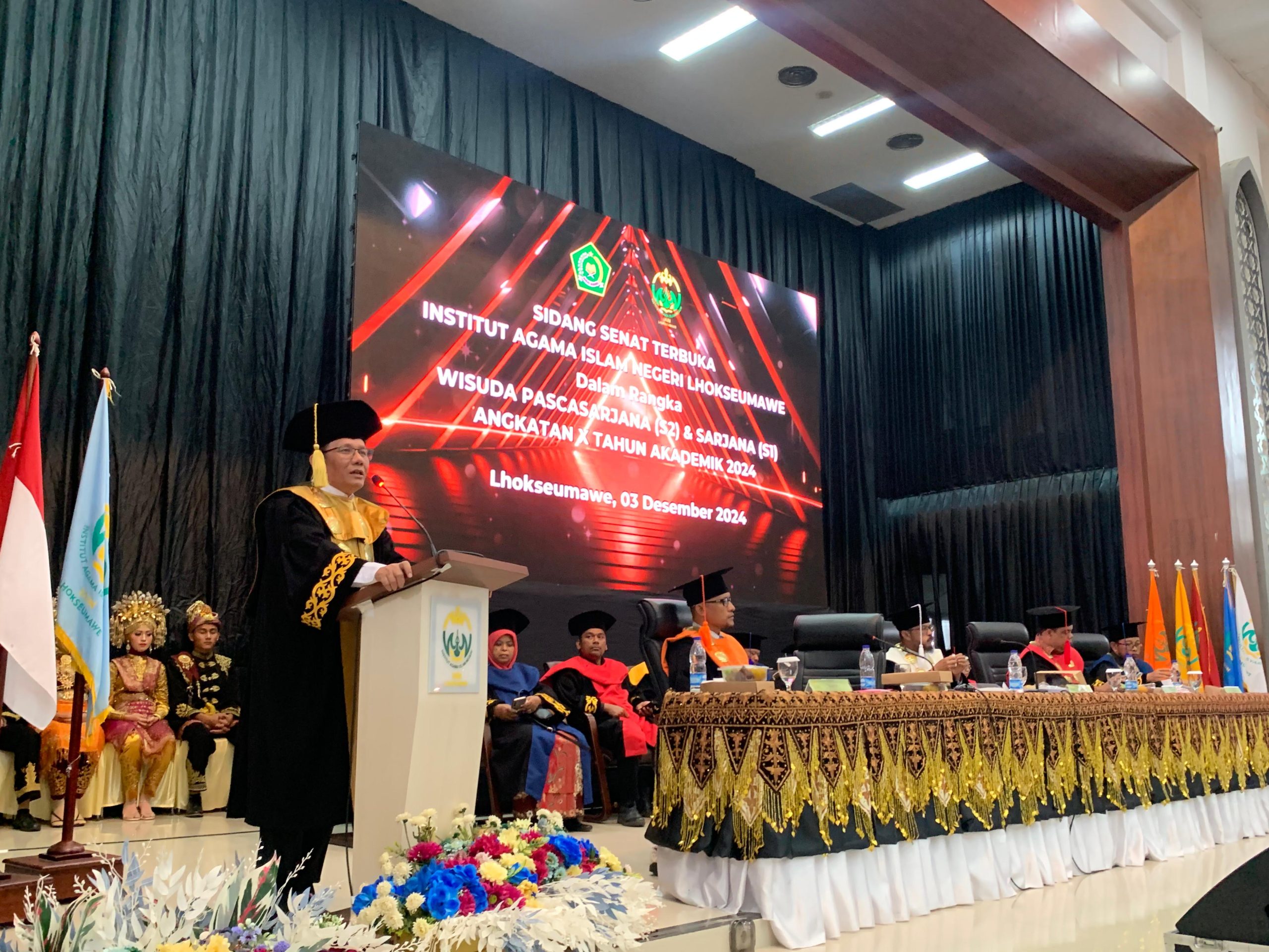 IAIN Lhokseumawe Wisuda 626 Sarjana dan Pascasarjana