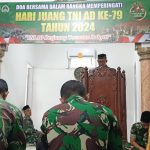 Semangat Juang TNI AD, Prajurit Kodim 0107/Asel Gelar Doa Bersama Sebagai Refleksi Diri dan Wujud Rasa Syukur Kepada Allah SWT