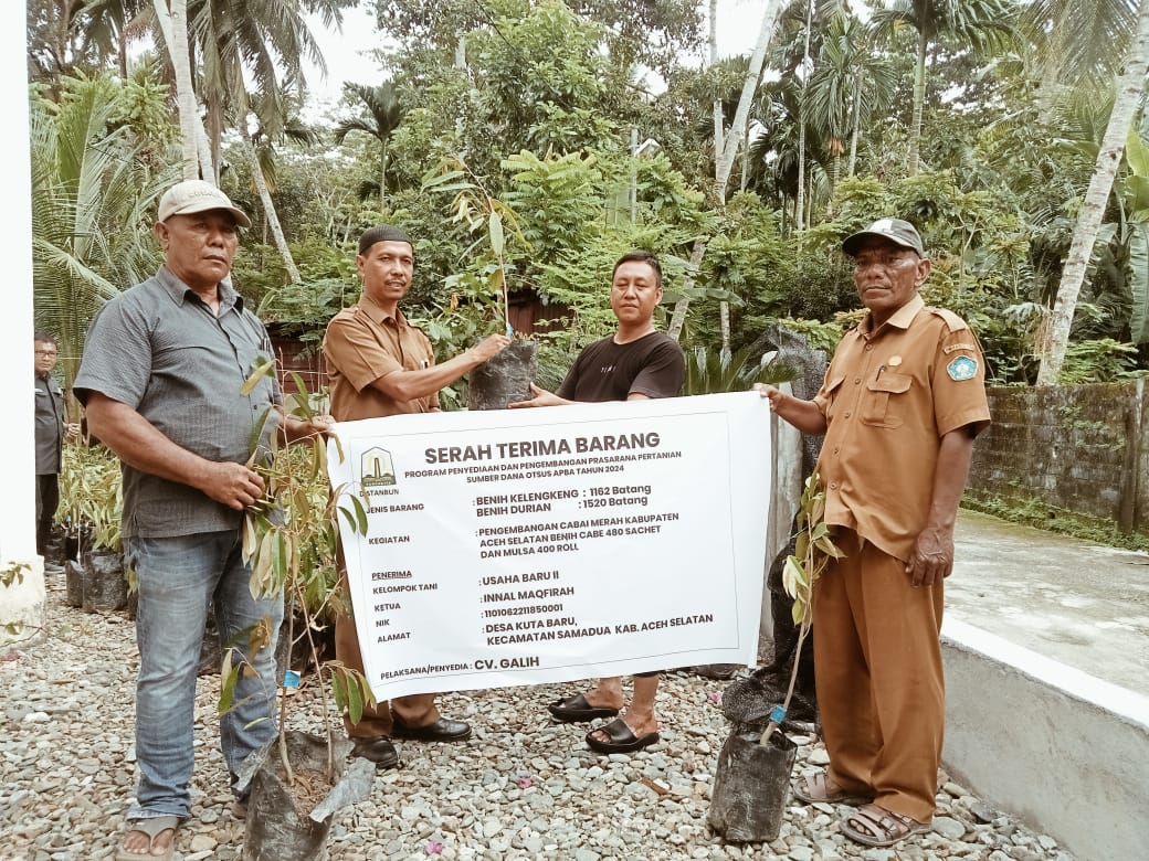Perkuat sektor pertanian, Irpannusir salurkan bantuan bibit kepada petani