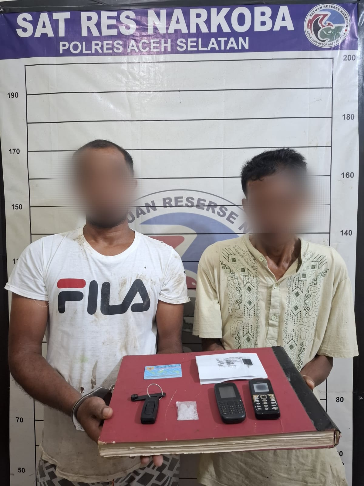 Kembali, Sat Resnarkoba Polres Aceh Selatan Berhasil Menciduk Tersangka Pelaku Kasus Peredaran Narkotika