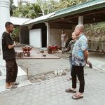 Anggota DPRA, Irpannusir Tinjau Pembangunan Paving Block di Panton Luas, Aceh Selatan