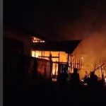Musibah Kebakaran di Krueng Batee Trumon Tengah Aceh Selatan Hanguskan Dua Unit Rumah Warga