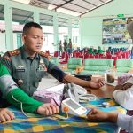 Kodim 0107/Aceh Selatan Gelar Donor Darah Dalam Rangka Menyambut HUT Persit Kartika Chandra Kirana ke-79