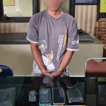 Tim Satreskrim Polres Aceh Selatan Amankan seorang pelaku penjambret yang Resahkan Warga