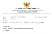 BKN Terbikan Surat Penetapan NIP CPNS dan PPPK 2024 Dimulai