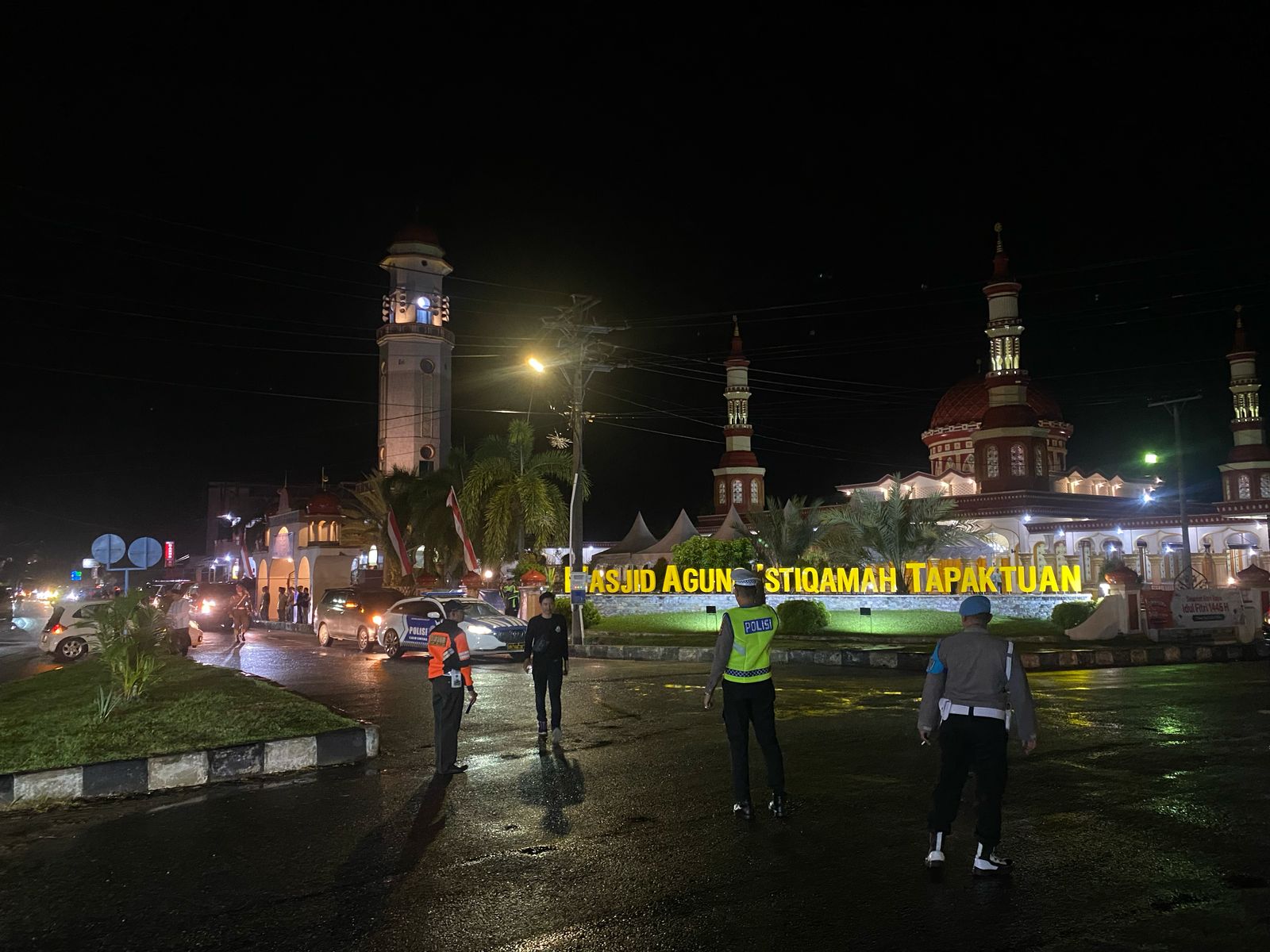Polres Aceh Selatan Terjunkan Personil Untuk Pengamanan Malam Takbir Keliling Idul Fitri 1446 H / 2025 M