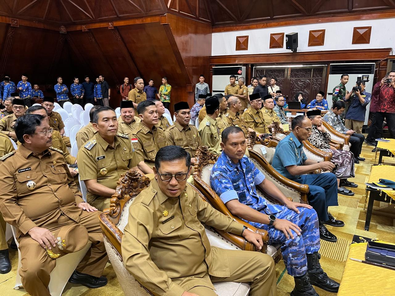 Bupati Aceh Selatan Hadiri Rakor Bersama Gubernur dan Forkopimda Aceh