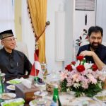 Gubernur Mualem dan Istri Halal bi Halal ke Kediaman Wali Nanggroe