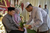Akrab dan Ceria Halal bi Halal di Kediaman Pribadi Wagub Fadhlullah