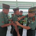 Dandim 0107/Aceh Selatan Pimpin Acara Korp Raport Kenaikan Pangkat, Penerimaan Personel Baru, Dan Purna Tugas