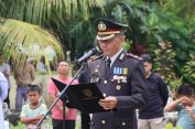 Wakapolres Aceh Selatan Pimpin Upacara Pemakaman Aipda Teguh Arianto