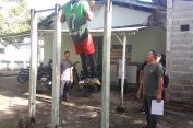 Danramil 04/Sawang dan Anggota Lakukan Pembinaan Fisik Bagi Calon Prajurit TNI AD