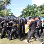 Antisipasi Unras Hari Buruh 2025, Polres Aceh Selatan Latih Kesiapsiagaan Personel Dengan Sispamkota