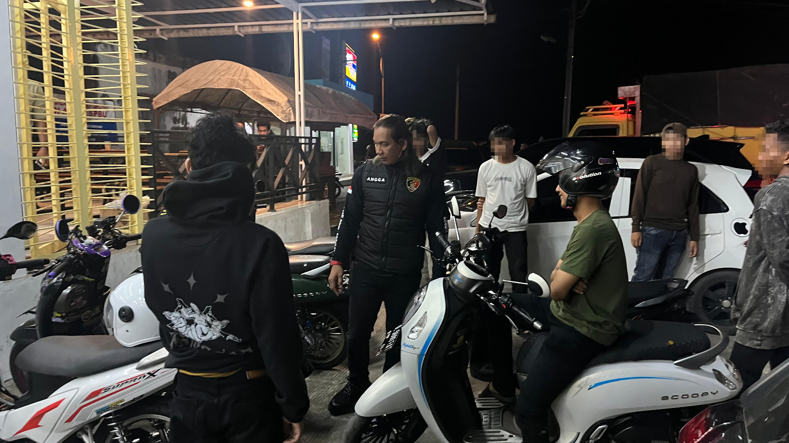 Tim Anti Preman Polres Aceh Barat Gelar Patroli Malam di Lokasi Rawan, Amankan Remaja diduga Ikuti Balap Liar