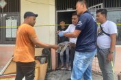 Tim Inafis Polres Aceh Selatan Selidiki Kebakaran DI SMP Negeri 2 Peulokan