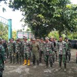 Satgas TMMD ke-124 Kodim 0107/Aceh Selatan Awali Pekerjaan Dengan Rutin Melaksanakan Apel