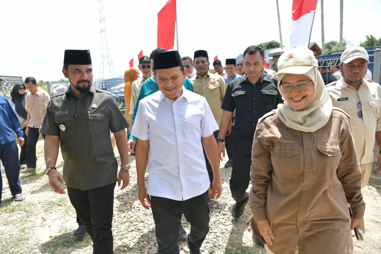 Wagub Fadhlullah Resmikan Pusat Pelatihan Budidaya Bibit Kakao Unggul di Aceh Timur