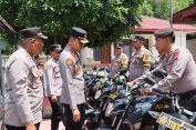 Tingkatkan Kinerja dan Pelayanan, Kapolres Aceh Selatan Lakukan Kunjungan Kerja ke Polsek Samadua dan Sawang