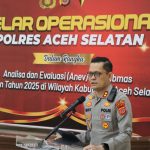 Polres Aceh Selatan Gelar Operasional Bulanan, Bahas Evaluasi Kamtibmas Tahun 2025