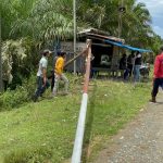 Polres Aceh Barat bersama Warga Lakukan Pembongkaran Portal untuk Cegah Pungli dan Premanisme