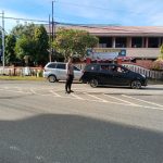Personel Polsek Tapaktuan Laksanakan Strong Point Pagi Untuk Kelancaran Lalu Lintas Saat Jam Sibuk