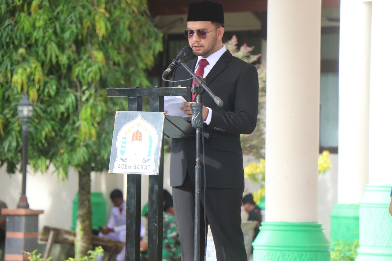 Wakil Bupati Aceh Barat, Said Fadheil, Pimpin Upacara Peringatan Harkitnas ke-117