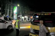 Sat Lantas Polres Aceh Selatan Gelar Patroli Blue Light Cegah Premanisme dan Ciptakan Keamanan Malam Hari
