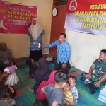 Satgas TMMD ke-124 Kodim 0107/Aceh Selatan Gelar Penyuluhan Posyandu Untuk Tingkatkan Kesehatan Masyarakat