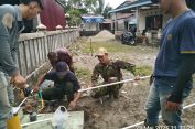 Proges Pipanisasi Terus Meningkat, Satgas TMMD 124 Kodim 0107/Aceh Selatan Lakukan Pemasangan Sambungan Pipa ke Sasaran