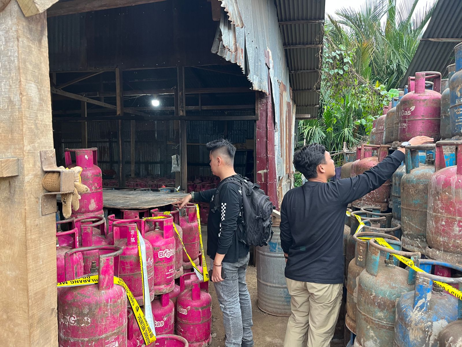 Gudang Gas LPG Illegal Dibanda Aceh Tak Diproses Hukum, Warga: Ada Apa?