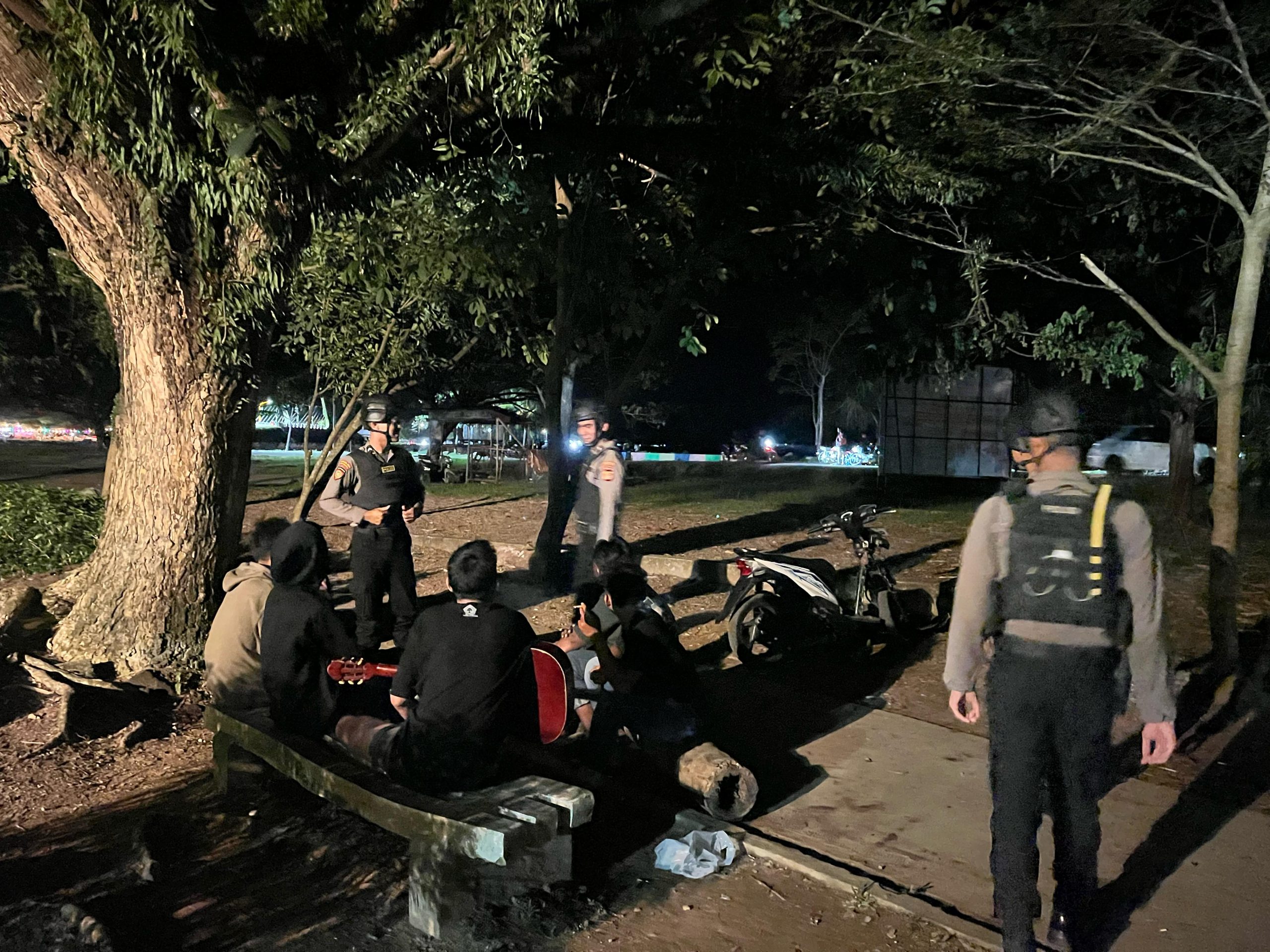 Berikan Rasa Aman Untuk Masyarakat, Sat Samapta Polres Aceh Selatan Intensifkan Patroli Malam