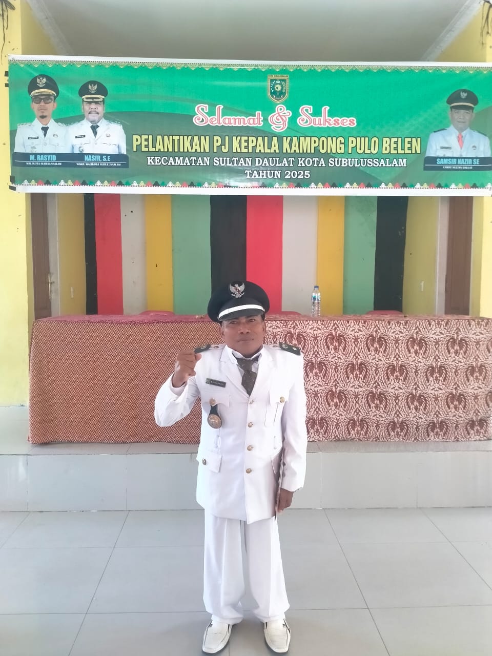 M. Yasin, S.Pd.I. M.Pd. Sosok Pj Kepala Desa Yang Tepat Untuk Memimpin Desa Pulo Belen