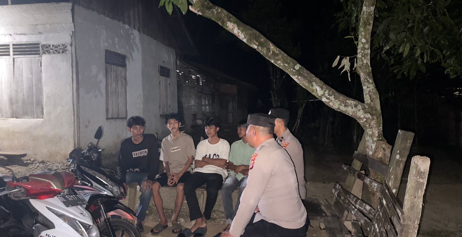 Personel Kluet Utara Gencarkan Patroli Malam, Cegah Kriminalitas dan Premanisme