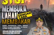 Bersama Cegah Karhutla, Polres Aceh Barat Ajak Warga Tidak Bakar Lahan