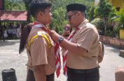 Kegiatan Perkemahan Pelantikan Kacu Gudep Pramuka SMAN Unggul Tapaktuan Ditutup