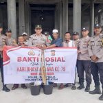 Bakti Sosial Polsek Pasieraja: Jaga Kebersihan, Jalin Kebersamaan Sambut HUT Bhayangkara ke-79