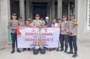 Bakti Sosial Polsek Pasieraja: Jaga Kebersihan, Jalin Kebersamaan Sambut HUT Bhayangkara ke-79