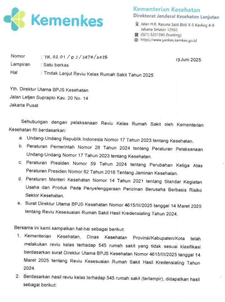 T. Sukandi : Sangat disayangkan, Berdasarkan Reviu Kemenkes RSUDYA Tapaktuan Turun Kelas Dari B ke C