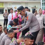 Kapolres Aceh Selatan Pimpin Upacara Kenaikan Pangkat Periode 1 Juli 2025