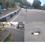 Sejumlah Jembatan Jalan Lintas Nasional Dalam Kota Tapaktuan Kembali Berlubang