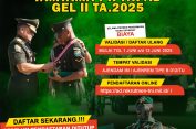 Segera Daftar! Pendaftaran Bintara dan Tamtama Prajurit Karier TNI AD Masih Dibuka Hingga 13 Juni 2025
