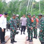 ‎Irdam IM dan Rombongan Tinjau Hasil Sasaran Fisik TMMD ke-124 Kodim 0107/Aceh Selatan