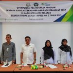 Kejari Aceh Selatan Bersama BPJS Ketenagakerjaan Gelar Kegiatan Sosialisasi Optimalisasi Program Jaminan Sosial Ketenagakerjaan Bagi Perangkat Gampong