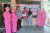 Dalam Rangka Sambut HUT Bhayangkara ke-79, Polsek Samadua Salurkan Bantuan Sosial Dalam Rangka Sambut HUT Bhayangkara ke-79,