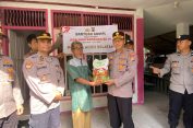 Anjangsana, Polres Aceh Selatan Salurkan Bansos untuk Purnawirawan Polri Sambut HUT Bhayangkara ke-79