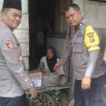 Poksek Kluet Tengah Salurkan Bantuan Sosial Dalam Rangka Hut Bhayangkara Ke – 79