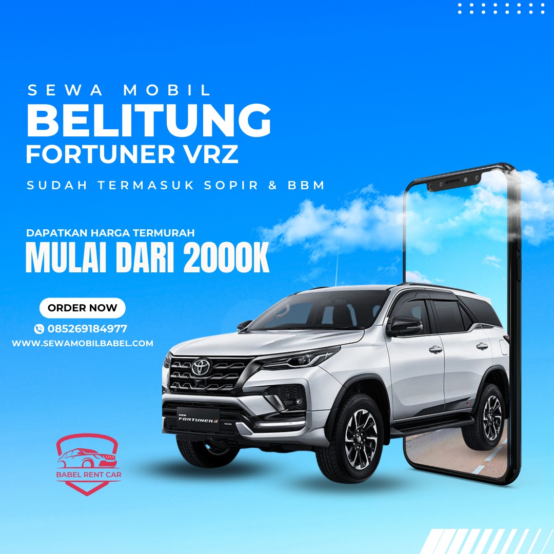 Babel Rentcar: Solusi Sewa Mobil & Motor Terpercaya untuk Jelajah Belitung
