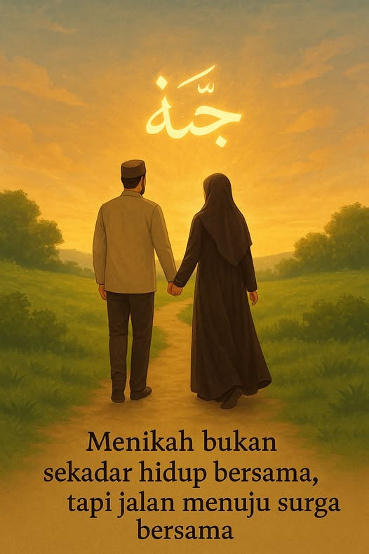 Nikah: Bukan Sekadar Hidup Bersama, Tapi Jalan Menuju Surga Bersama